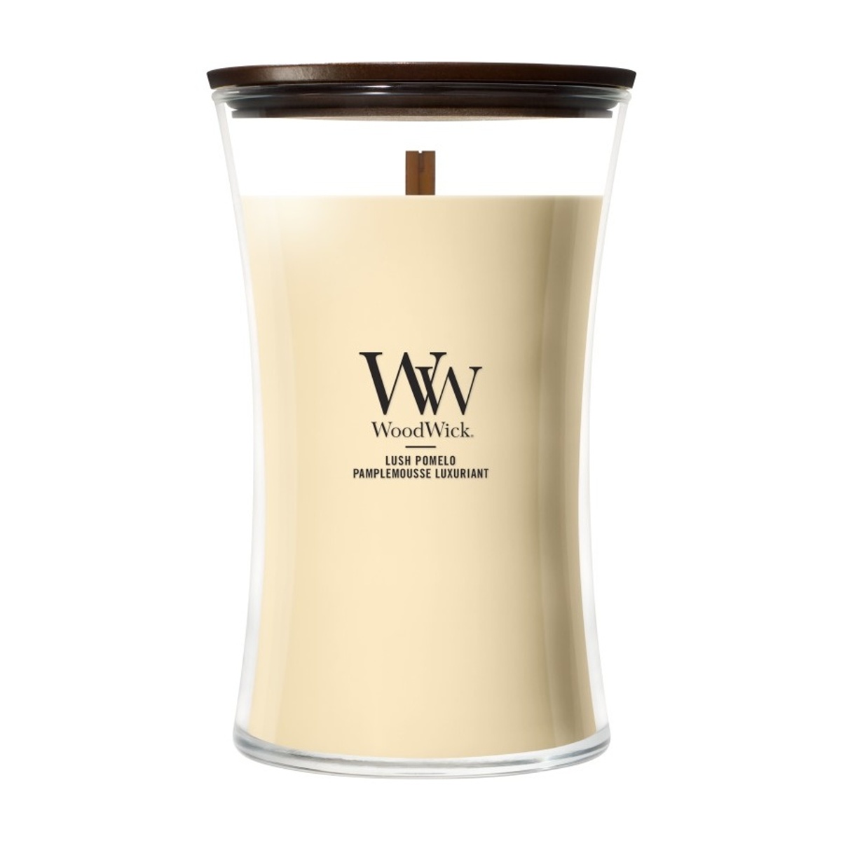 Svíčky WoodWick - Vonná svíčka WoodWick Lush Pomelo 609g
