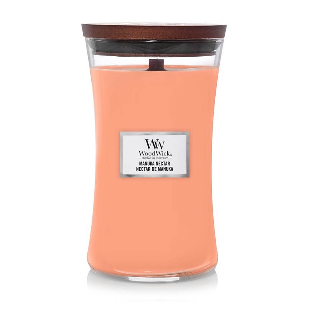 Svíčky WoodWick - Vonná svíčka WoodWick Manuka Nectar 609g