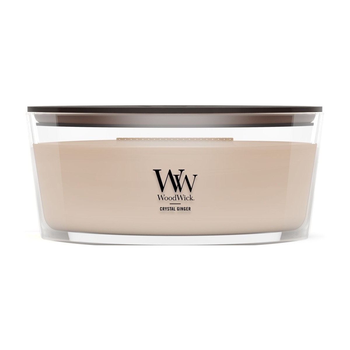 Svíčky WoodWick oválné - Vonná svíčka WoodWick oválná Crystal Ginger 453g