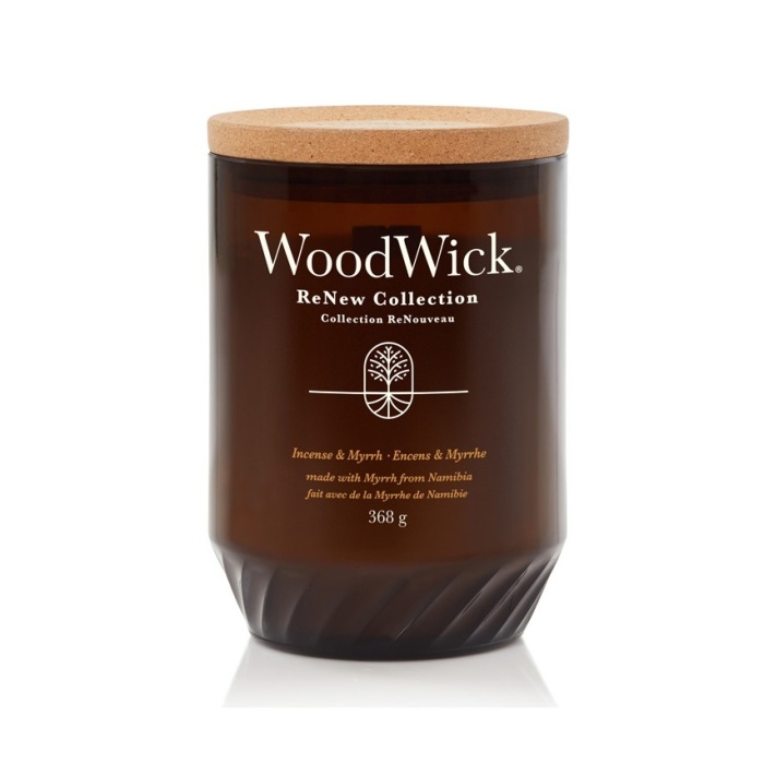 Svíčky WoodWick ReNew - Vonná svíčka WoodWick ReNew 368g Incense & Myrrh