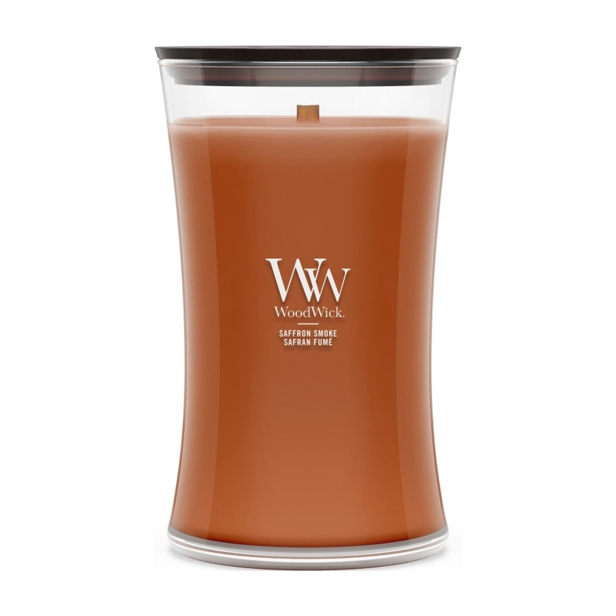Svíčky WoodWick - Vonná svíčka WoodWick Saffron Smoke 609g
