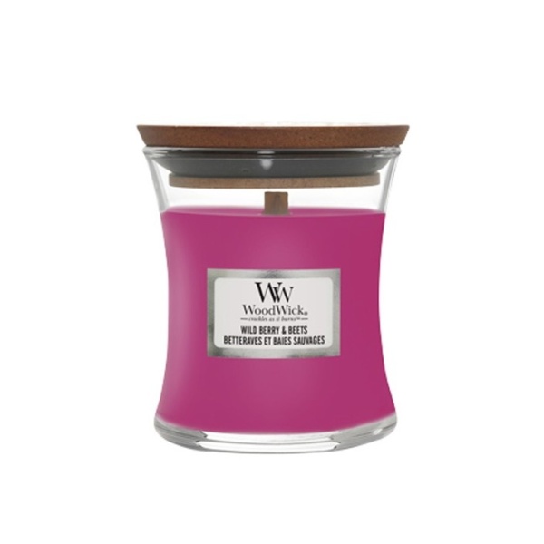Svíčky WoodWick - Vonná svíčka WoodWick Wild Berry & Beets 85g