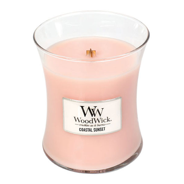 Svíčky WoodWick - Vonná svíčka WoodWick Západ slunce na pobřeží 275g