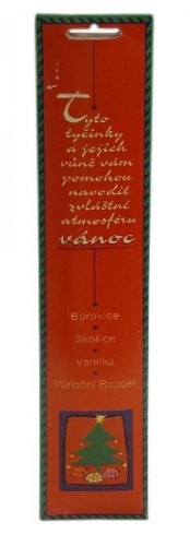 Svíčky, vůně, difuzéry - Vonné tyčinky Vánoční vůně 20ks