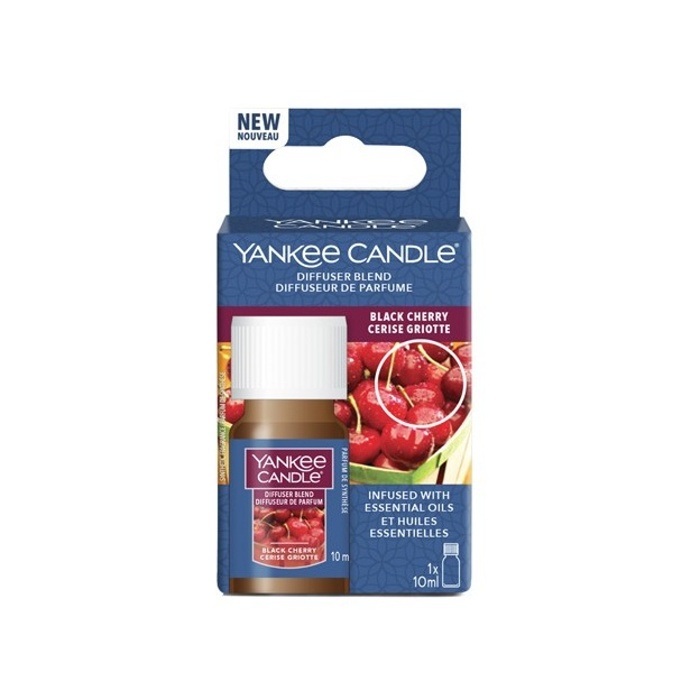 Bytové vůně Yankee Candle - Vonný olej YANKEE CANDLE ULTRASONIC Black Cherry 10ml