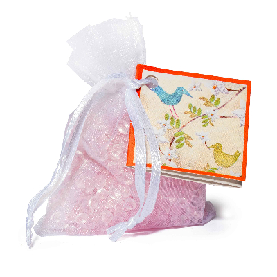 Vůně do prádelníku - Vonný sáček Jazmin Blanco organza