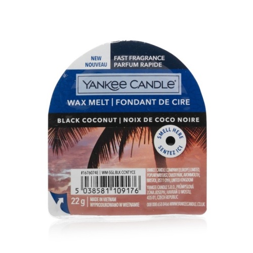 Vosky Yankee Candle - Vosk YANKEE CANDLE 22g Black Coconut