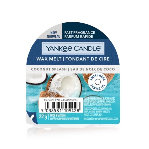 Vosky Yankee Candle - Vosk YANKEE CANDLE 22g Coconut Splash