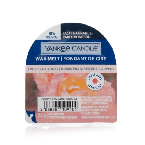 Vosky Yankee Candle - Vosk YANKEE CANDLE 22g Fresh cut roses