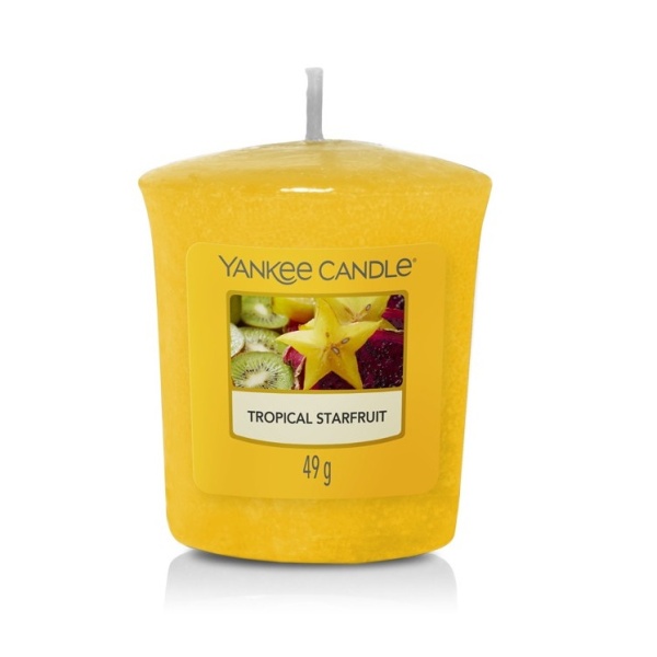 Votivy Yankee Candle - Votiv YANKEE CANDLE 49g Tropical Starfruit