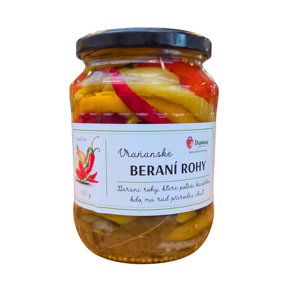 Zeleninové pochoutky - Vraňanské beraní rohy 620g