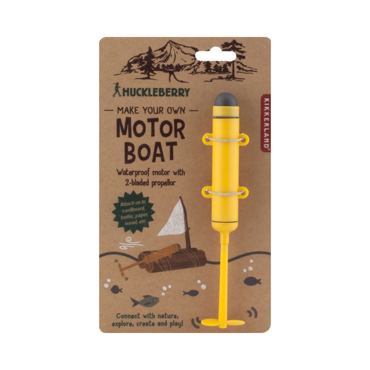 Dětské zboží - Vrtulkový motor na loďku na baterie 15,9cm