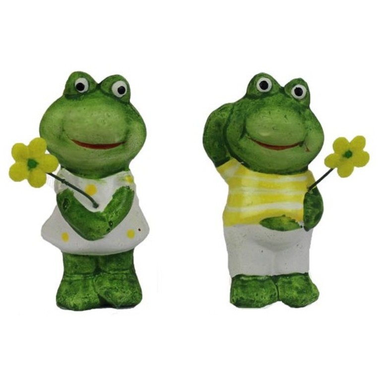 Žába v krabičce 8cm zelená mix tvarů-2