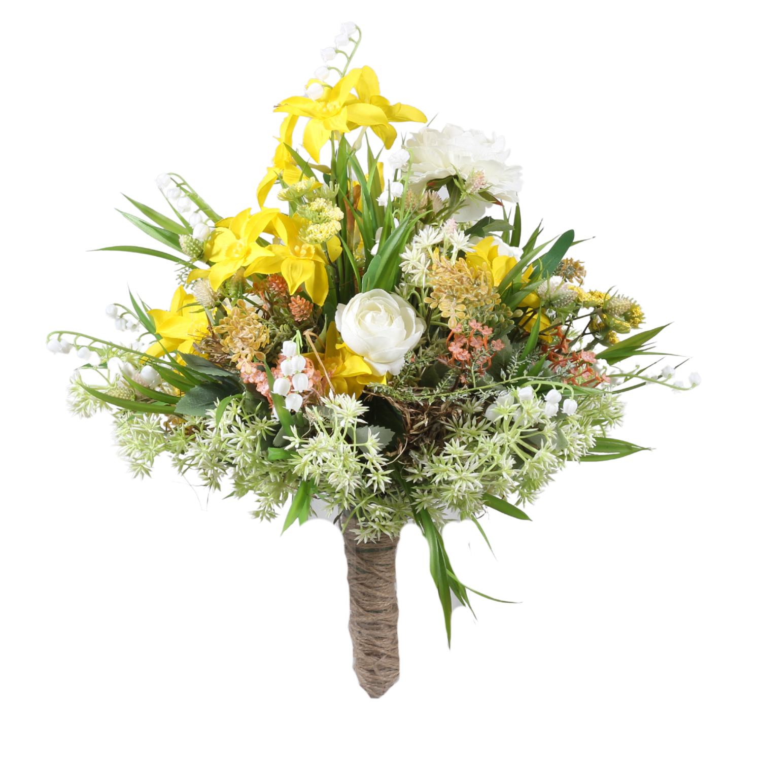 Od našich floristek - Zahrada v rozpuku aranžovaná kytice