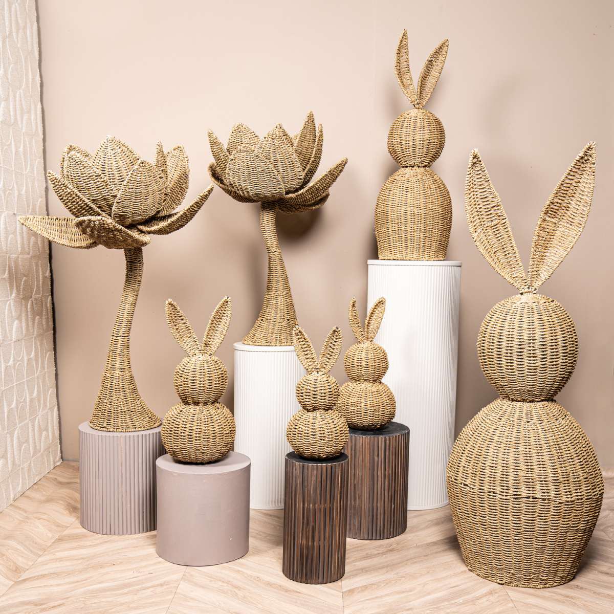 Zajíc AMBRE vodní hyacint 56cm-0