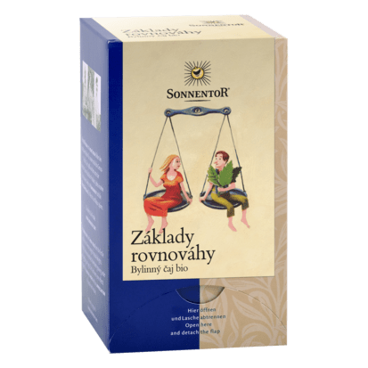 Nápoje - Základy rovnováhy - bylinný čaj BIO porcovaný 18x1,5g Sonnentor