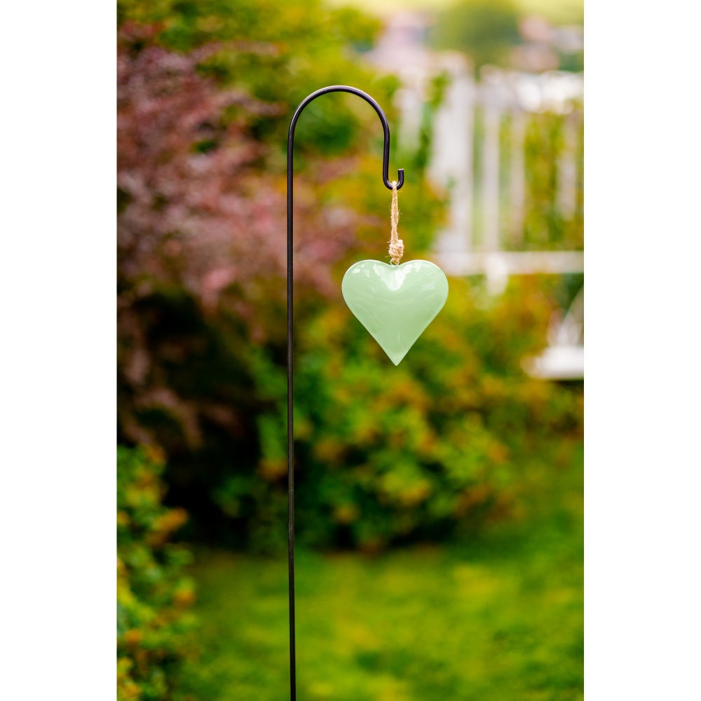 Zápich na lucernu/závěsný květináč TEKEZE kovový černý 180cm-0