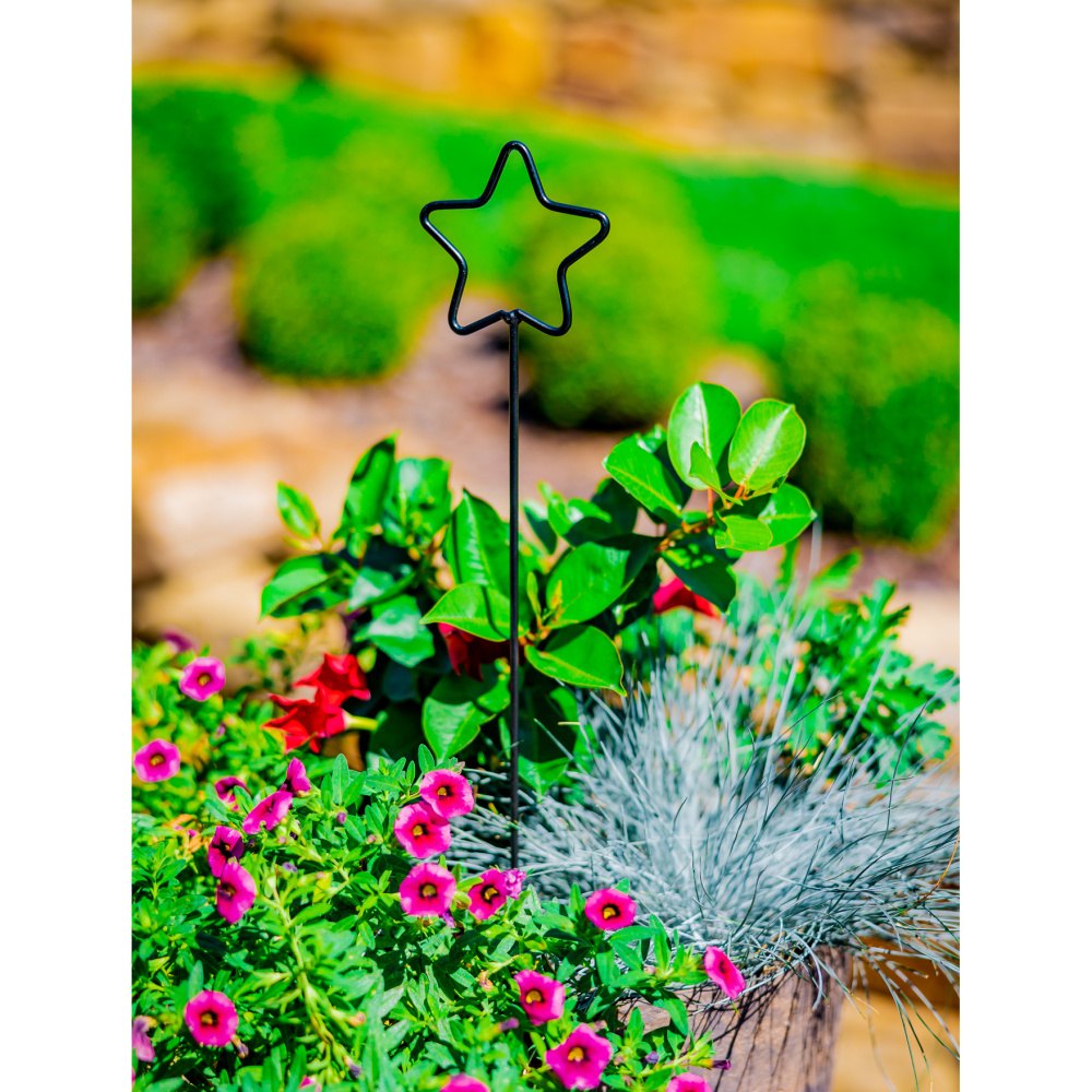 Zápich zahradní STERN kovový černý 50cm-0