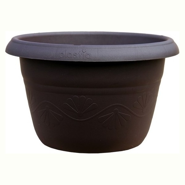 Květináče - Žardina samozavlažovací SIESTA 35cm čokoláda bez závěsu