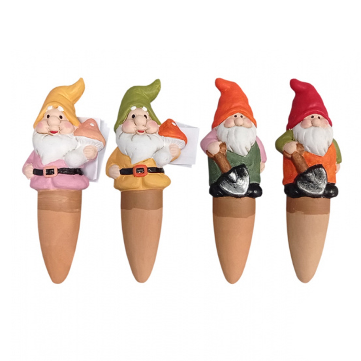Postřikovače a zavlažovače - Zavlažovač keramický trpaslík mix 15cm