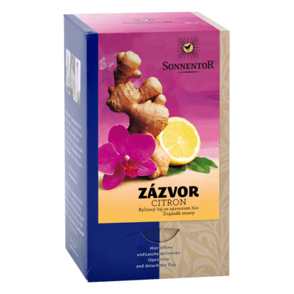 Nápoje - Zázvor a citrón - bylinný čaj BIO 30g Sonnentor