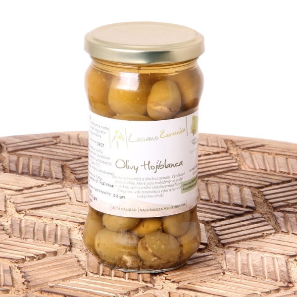 Zeleninové pochoutky - Zelené olivy Hojiblanca 150g