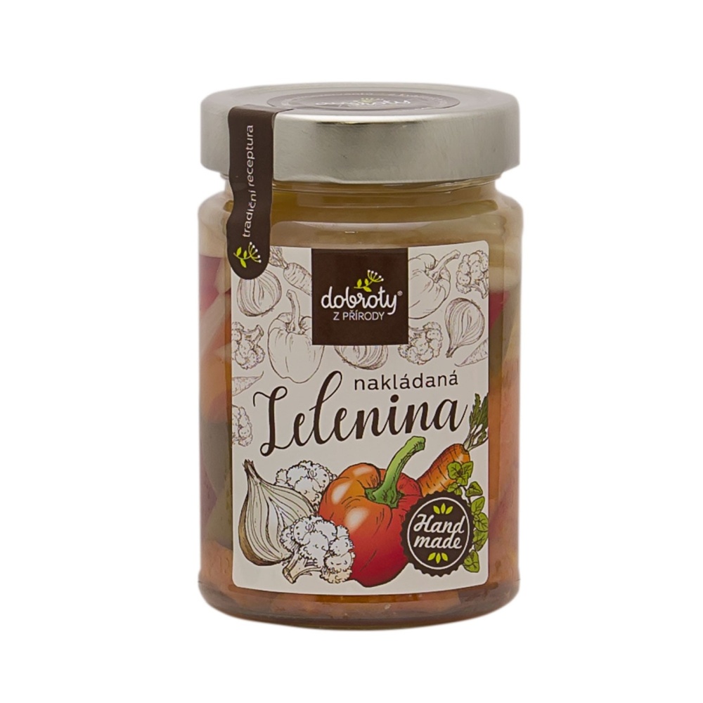 Zeleninové pochoutky - Zelenina nakládaná 290g