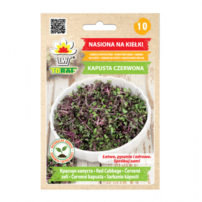 Klíčky - Zelí červené na klíčky 10g