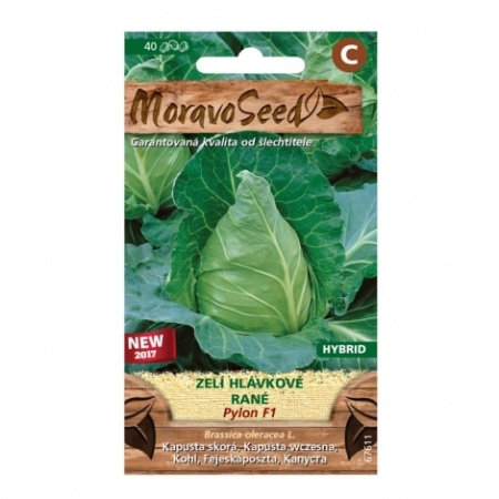 Osivo zeleniny - Zelí hlávkové rané Pylon F1 špičaté (MS)