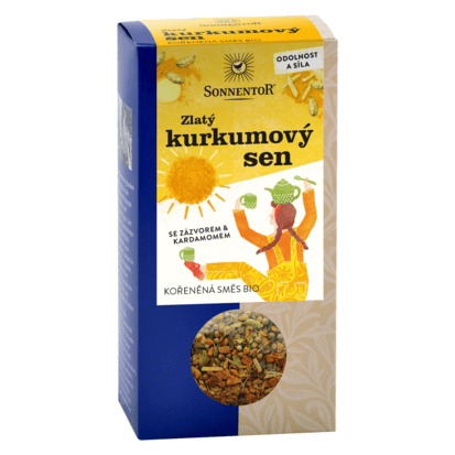 Nápoje - Zlatý kurkumový sen BIO sypaný 120g