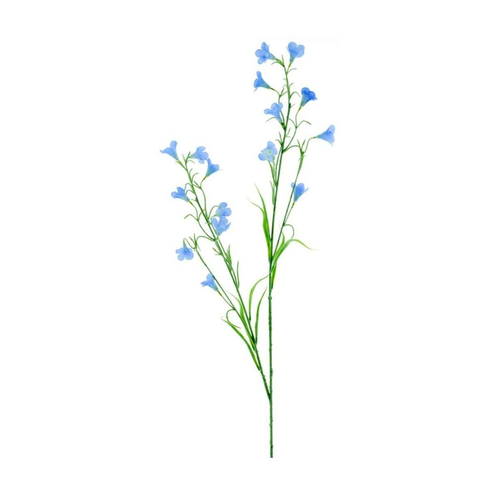 Letní umělé květiny - Zvonek REEVA řezaný umělý sv.modrý 105cm
