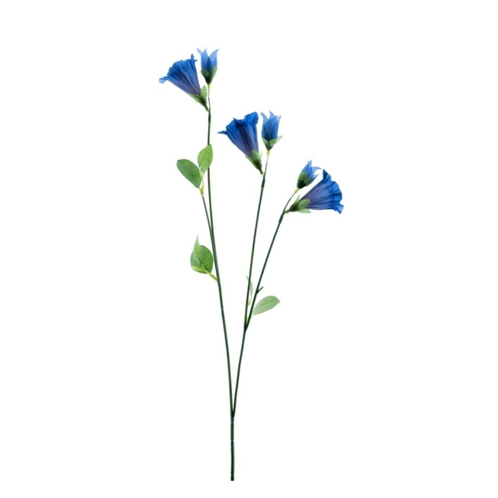 Letní umělé květiny - Zvonek řezaný umělý modrý 60cm