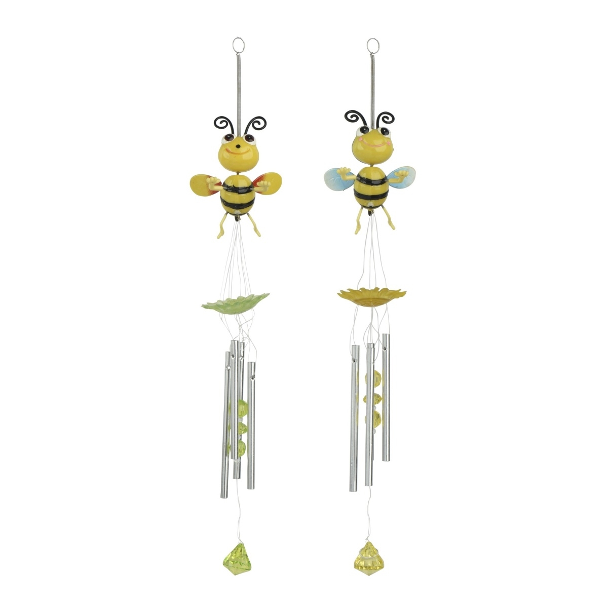 Designové doplňky - Zvonkohra se včelkou mix 50cm